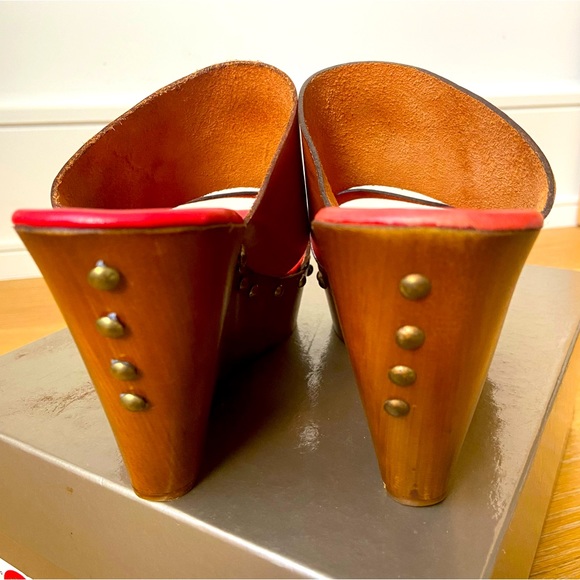 Made in Italy leather clogs EU40 - Picture 2 of 7